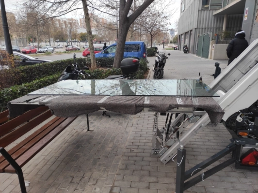 elevación de cristal en Valencia