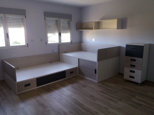 Montaje dormitorio Rimobel en Sueca